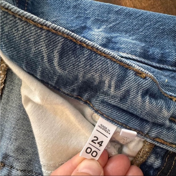 NWOT Loft 00 Wide Leg Jeans - Picture 4 of 5